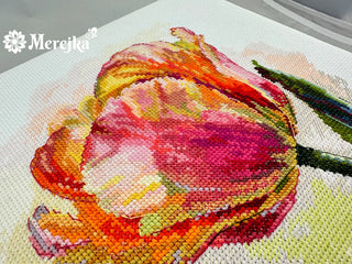 Parrot Tulip Needlecraft Kit by Merejka
