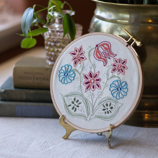 Pennsylvania Posy stick-and-stitch