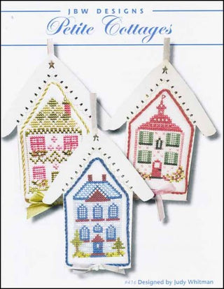 Petite Cottages Cross Stitch Pattern by JBW Designs - Premium Pattern, Cross Stitch from JBW Designs - Just $13! Shop now at Crossed Hearts Needlework & Design