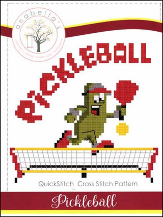 Pickleball Cross Stitch Pattern by Anabella's - Premium Pattern, Cross Stitch from Anabella's - Just $8.50! Shop now at Crossed Hearts Needlework & Design