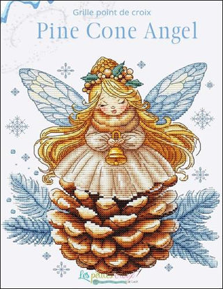 Pine Cone Angel Cross Stitch Pattern by Les Petites Croix de Lucie - Premium Pattern, Cross Stitch from Les Petites Croix de Lucie - Just $17.60! Shop now at Crossed Hearts Needlework & Design