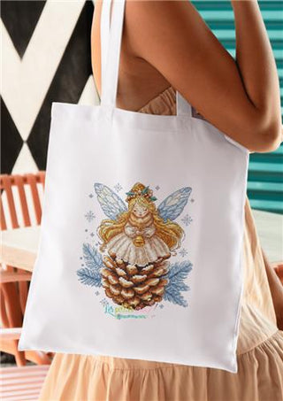 Pine Cone Angel Cross Stitch Pattern by Les Petites Croix de Lucie - Premium Pattern, Cross Stitch from Les Petites Croix de Lucie - Just $17.60! Shop now at Crossed Hearts Needlework & Design
