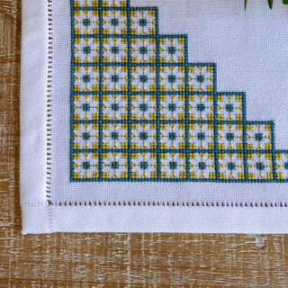 Polina cross stitch folk embroidery kit