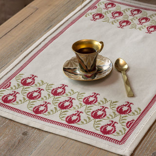 Pomegranate cross stitch folk embroidery kit