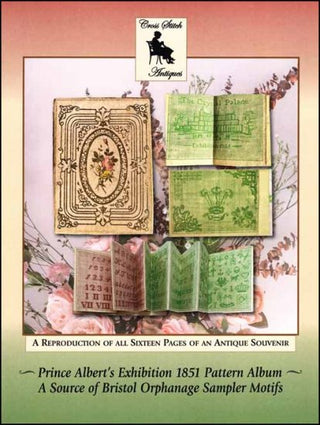 Prince Albert's Exhibition 1851 Pattern Album Cross Stitch Pattern by Cross Stitch Antiques - Premium Pattern, Cross Stitch from Cross Stitch Antiques - Just $30! Shop now at Crossed Hearts Needlework & Design