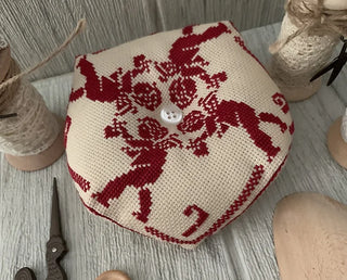 Projection Of Love 2025 Cross Stitch Pattern by Twin Peak Primitives - Premium Pattern, Cross Stitch from Twin Peak Primitives - Just $21! Shop now at Crossed Hearts Needlework & Design