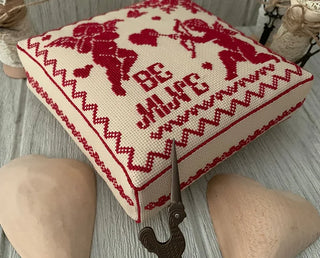 Projection Of Love 2025 Cross Stitch Pattern by Twin Peak Primitives - Premium Pattern, Cross Stitch from Twin Peak Primitives - Just $21! Shop now at Crossed Hearts Needlework & Design