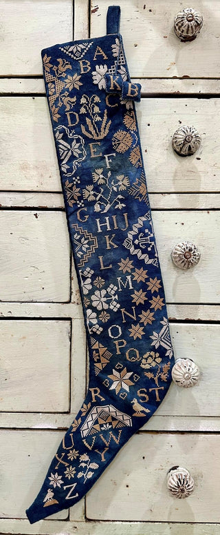 Quaker Stocking | Cross Stitch Pattern by Kathy Barrick