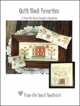 Quilt Blocks Favorites Cross Stitch Pattern by From the Heart - Premium Pattern, Cross Stitch from From the Heart NeedleArt - Just $14! Shop now at Crossed Hearts Needlework & Design