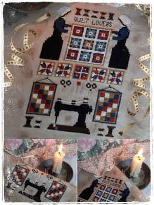 Quilt Lovers Cross Stitch Pattern by Fairy Wool in the Wood