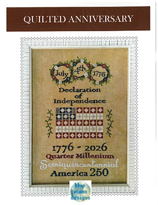 Quilted Anniversary | Cross Stitch Pattern by Blue Moon Designs