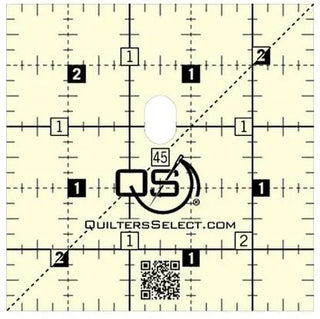 Quilters Select 2.5" x 2.5" Non-Slip Ruler