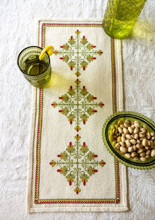 Rhodora cross stitch folk embroidery kit