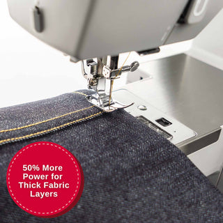 Singer 4423 – presser foot and threading detail