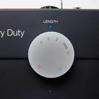 4432 Sterling – stitch selection dial close-up