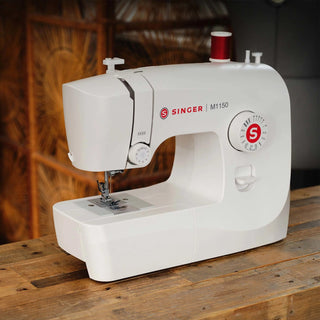 SINGER® M1150 Sewing Machine – angled view