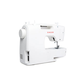 Singer sewing machine on a white background