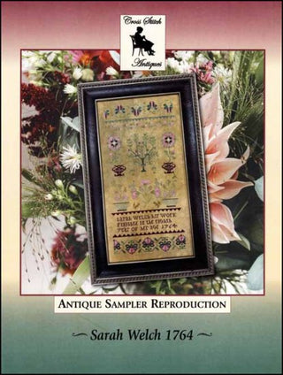 Sarah Welch 1764 Cross Stitch Pattern by Cross Stitch Antiques - Premium Pattern, Cross Stitch from Cross Stitch Antiques - Just $24! Shop now at Crossed Hearts Needlework & Design