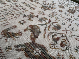 Sassy Squirrel Sampler | Cross Stitch Pattern by Pansy Patch Quilts and Stitchery