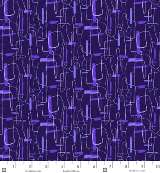 RJR Brushstrokes - Indigo Purple