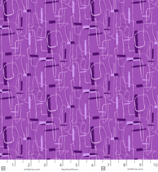RJR Brushstrokes - Lilac Magenta
