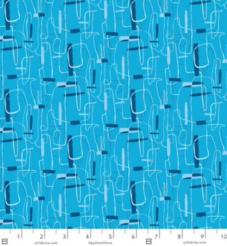 RJR Brushstrokes - Cerulean Blue