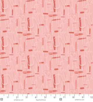 RJR Brushstrokes - Coral Pink