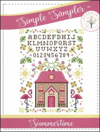 Simple Samplers™ Summertime Cross Stitch Pattern by Anabella's - Premium Pattern, Cross Stitch from Anabella's - Just $10! Shop now at Crossed Hearts Needlework & Design