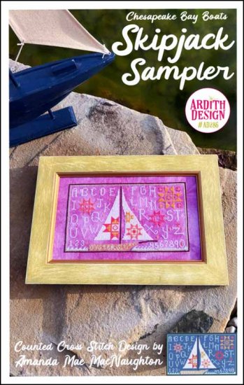 Skipjack Design Skipjack Sampler: Chesapeake Bay Boats Cross Stitch Pattern by Ardith ...
