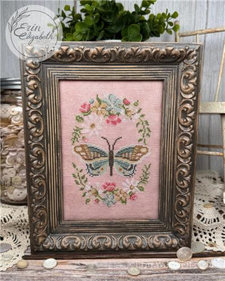 Spring Butterfly | Cross Stitch Pattern by Erin Elizabeth Designs