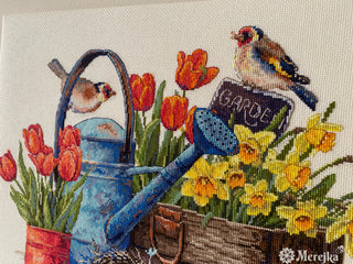 Spring Garden Needlecraft Kit by Merejka