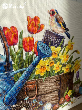 Spring Garden Needlecraft Kit by Merejka