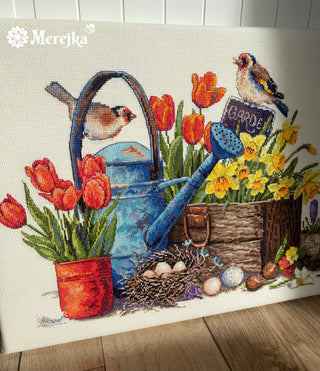 Spring Garden Needlecraft Kit by Merejka
