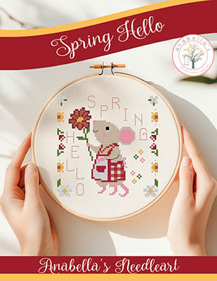 Spring Hello | Cross Stitch Pattern by Anabella's