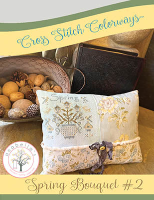 Spring Bouquet #2: Cross Stitch Colorways™ Cross Stitch Pattern by Anabella's - Premium Pattern, Cross Stitch from Anabella's - Just $8! Shop now at Crossed Hearts Needlework & Design