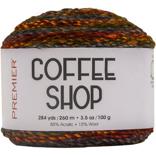 Premier® Coffee Shop Yarn (Sundown) **DISCONTINUED** - Premium Yarn from Premier® - Just $3.75! Shop now at Crossed Hearts Needlework & Design