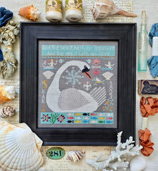 The Sea Hath My Love Cross Stitch Pattern by Kathy Barrick