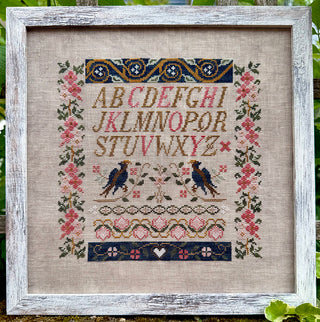 Two Blue Birds Sampler | Cross Stitch Pattern by Jan Hicks Creates!