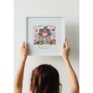 Valentines Shop Cross Stitch Pattern by Les Petites Croix de Lucie *NEW* - Premium Pattern, Cross Stitch from Les Petites Croix de Lucie - Just $17.60! Shop now at Crossed Hearts Needlework & Design