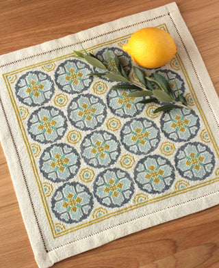 Venetian Coins Cross Stitch Folk Embroidery Kit by Avlea Folk Embroidery