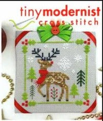 Woodland Christmas Part 1-4 Cross Stitch Pattern by Tiny Modernist *NEW* - Premium Pattern, Cross Stitch from Tiny Modernist - Just $12! Shop now at Crossed Hearts Needlework & Design