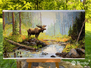 Woodland Morning Needlecraft Kit by Merejka