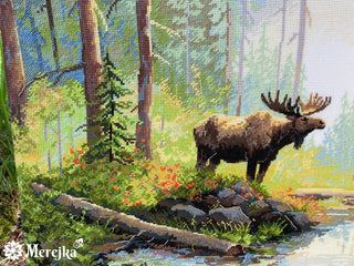 Woodland Morning Needlecraft Kit by Merejka