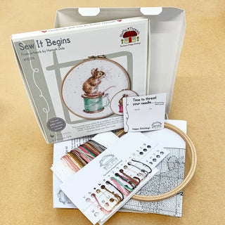 Sew It Begins Counted Cross Stitch Kit by Bothy Threads XHD114