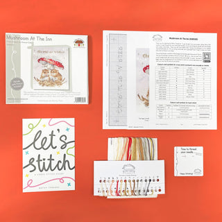 Mushroom at the Inn Counted Cross Stitch Kit by Bothy Threads XHD152