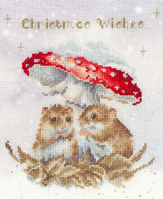 Mushroom at the Inn Counted Cross Stitch Kit by Bothy Threads XHD152