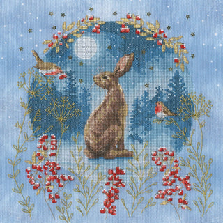 Midnight Moongazer Counted Cross Stitch Kit by Bothy Threads XJS2