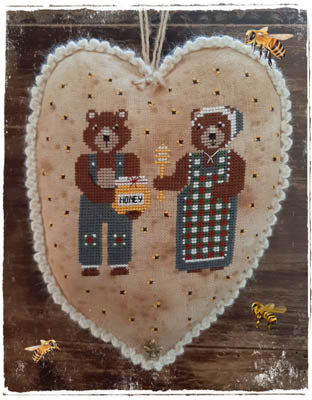 You're My Honey Cross Stitch Pattern by Fairy Wool in the Wood