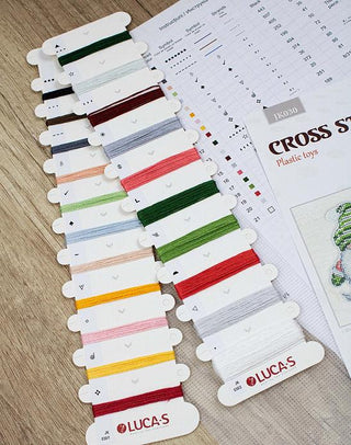 Christmas Gnomes JK030L Counted Cross-Stitch Kit