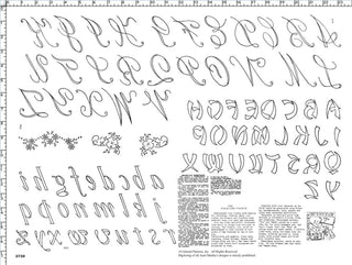 New Monograms #3739 by Aunt Martha's®